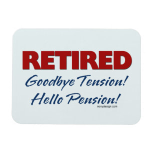 Pensionerat: Goodbye blått för spänningshejpension Magnet