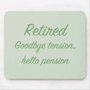 Pensionerat: Goodbye spänning, hejpension Musmatta