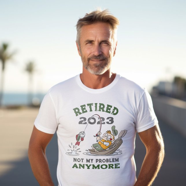 Pensionerat, inte mitt problem längre, bekvämt fis t shirt (Skapare uppladdad)