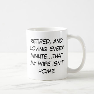 Pensionerat och älska varje minimalt… som min fru… kaffemugg