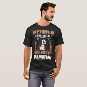 Pensionerat spendera den hela dagen med den t-shirt