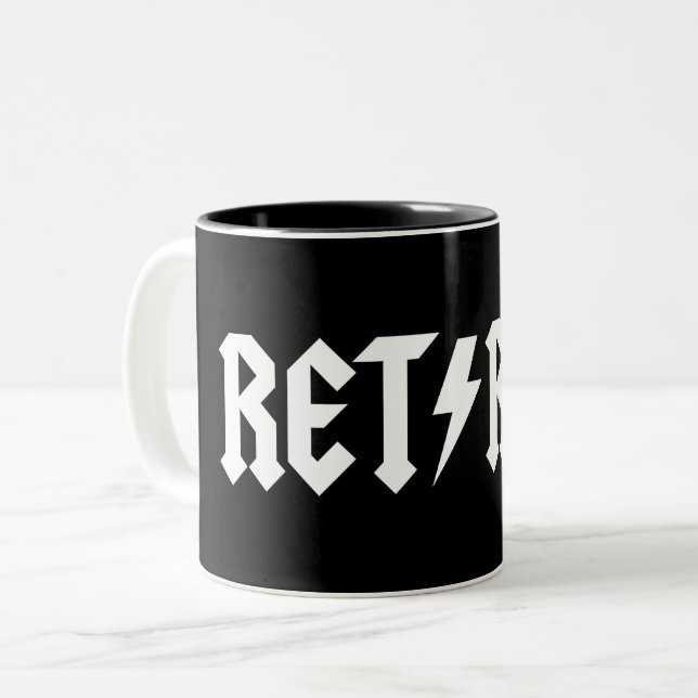 Pensionerat Två-Tonad Mugg (Framsida vänster)