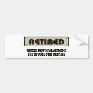 PENSIONERAT. Under ny ledning Bildekal