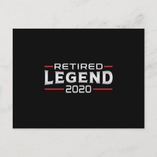 Pensionering 2020 Pensionerad Farfar Roligt Presen Vykort