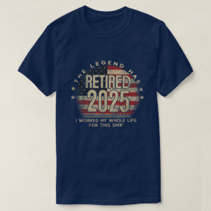 Pensionering 2025 Pensionerad Inte Mitt Problem Lä T Shirt