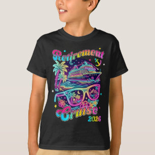 Pensionering 2026 kryssning påstigning dag kul mat t shirt
