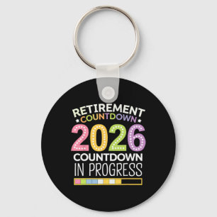 Pensionering Cl 2026 Lärarantal nedräkning Laddar  Nyckelring