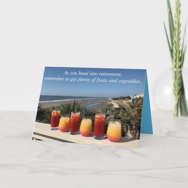 Pensionering Kort (Framsida)