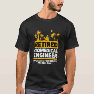 Pensionering Pensionär Pensionerad Ingenjör T Shirt