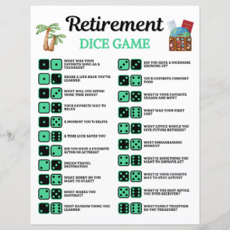 Pensionering Tärningsspel