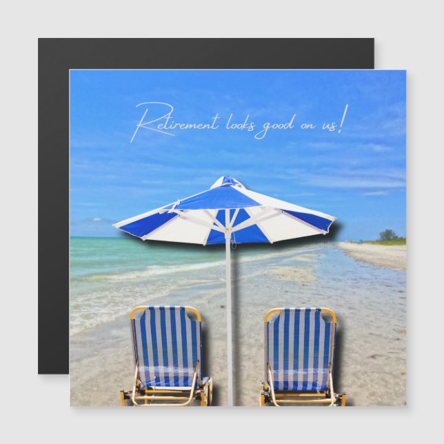 Pensioneringen ser bra ut på oss! Sanibel Island-s (Fram/baksida)
