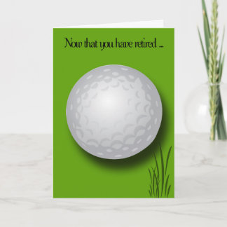 PensionGrattis-Golf boll Kort