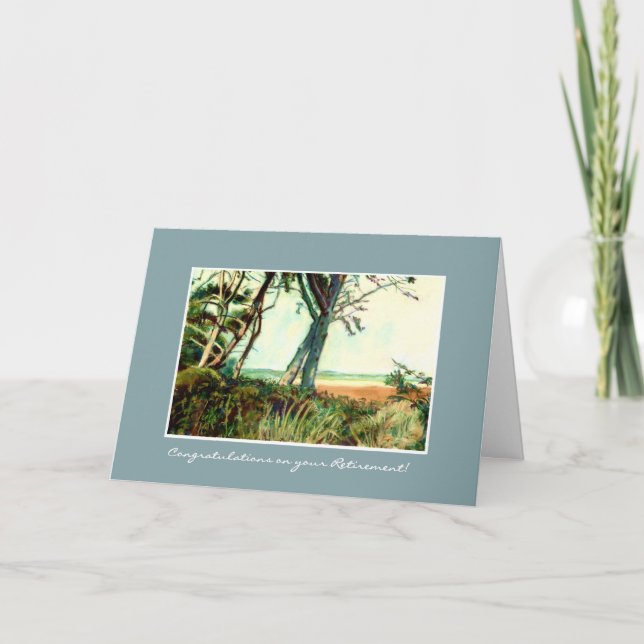 Pensiongrattiskort - Norfolk strand Kort (Framsida)