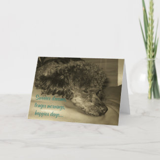 Pensionhälsningkort Kort