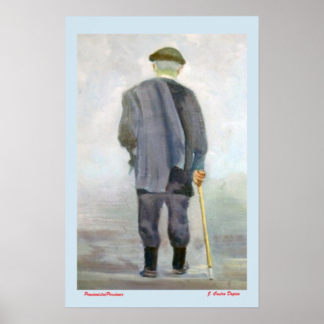 Pensionista/Persioner Poster (Framsidan)