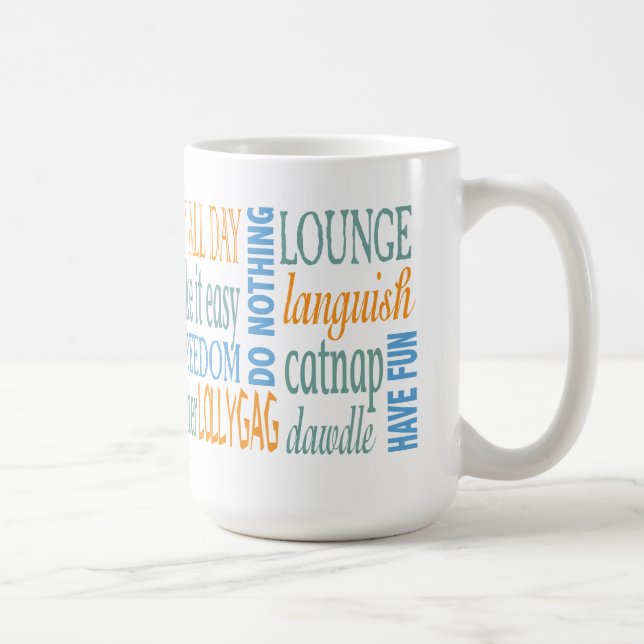 Pensionord och rådgivning kaffemugg (Höger)
