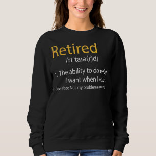 Pensionshastighet för återvunnen Pension-definitio T Shirt