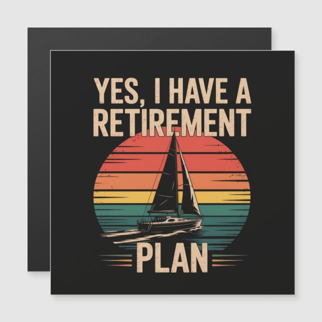 Pensionsplan Båttur Segelbåt (Fram/baksida)
