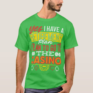 Pensionsplan Casino pojke T Shirt