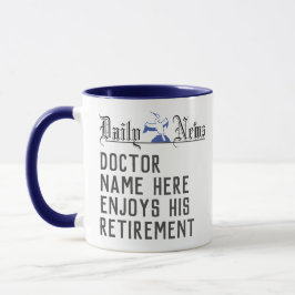 Pensionspresent till läkare Kaffemugg