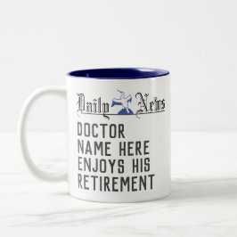 Pensionspresent till läkare Kaffemugg