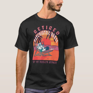 Pensykiatriska sjuksköterskan Vintage Pension T Shirt