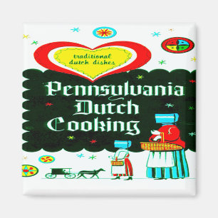 "PENSYLVANIA TYSK KOKKONST" MAGNET