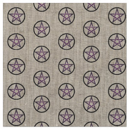 Pentacle Altar Trasa-material Tyg