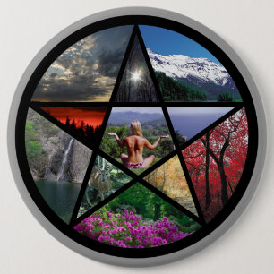 Pentacle Collagebutton Knapp