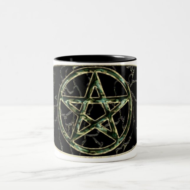 Pentacle Drinkware Två-Tonad Mugg (Center)