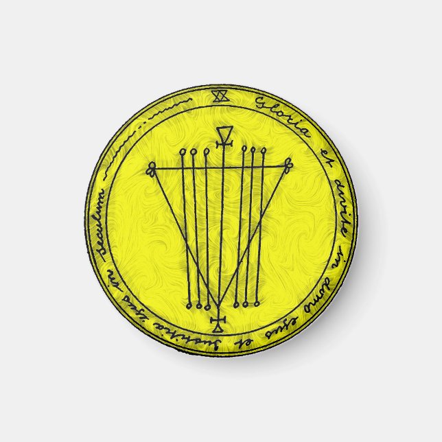 Pentacle för Riker och ärlighet Magnet (Framsidan)