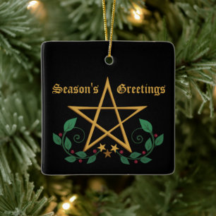 Pentacle Julgransprydnad Keramik