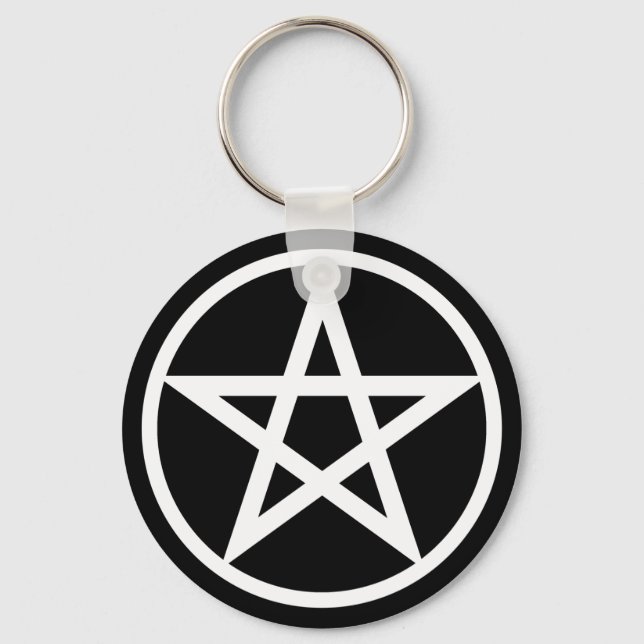 Pentacle Keychain Nyckelring (Framsida)
