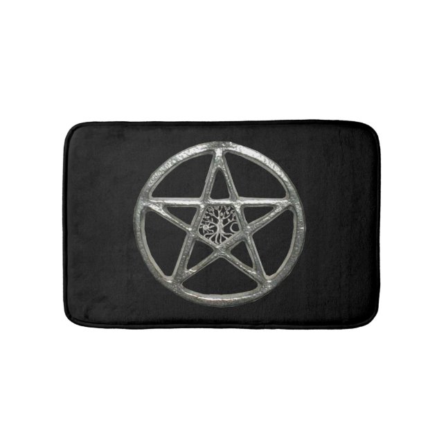 Pentacle Livets träd Bath Mat Badrumsmatta (Framsidan)