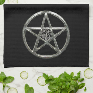 Pentacle Livets träd Kitchen Towel Kökshandduk