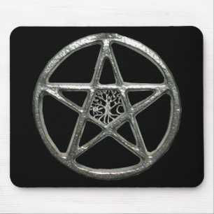 Pentacle Livets träd-musknapp Musmatta
