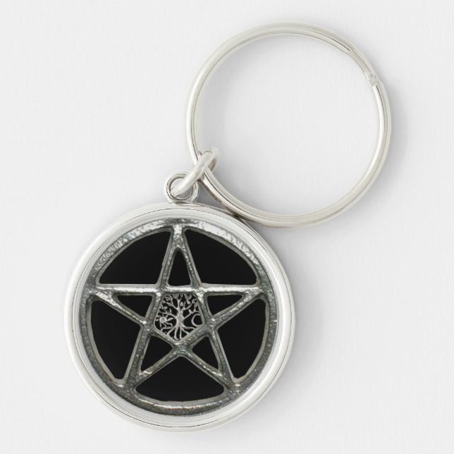 Pentacle Livets träd Nyckelring (Framsidan)