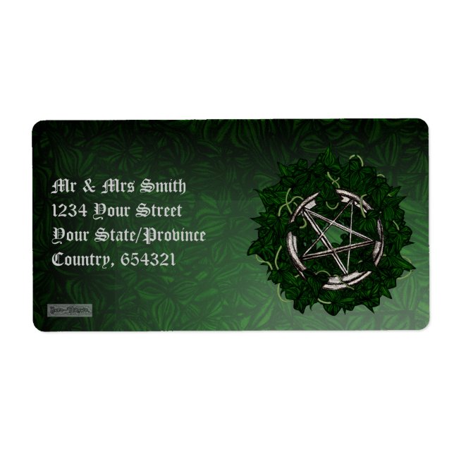 Pentacle och Ivy Fraktsedel (Framsidan)