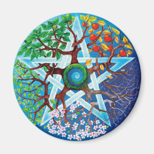 pentacle-säsonger magnet
