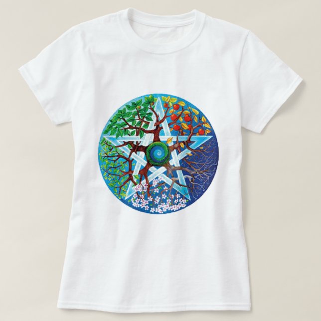 pentacle-säsonger tröja (Design framsida)