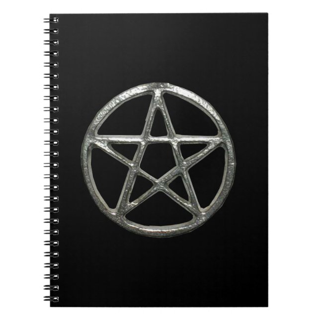 Pentacle Spiral bärbar dator Anteckningsbok Med Spiral (Framsidan)
