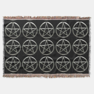 Pentacle Throw Blanket Filt