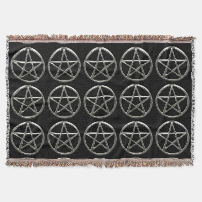 Pentacle Throw Blanket Filt (Framsidan)