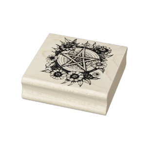 Pentacle zinnia blomart blompagan stämpel