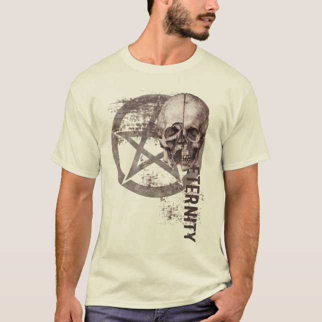 Pentacleskalle T Shirt (Framsida)