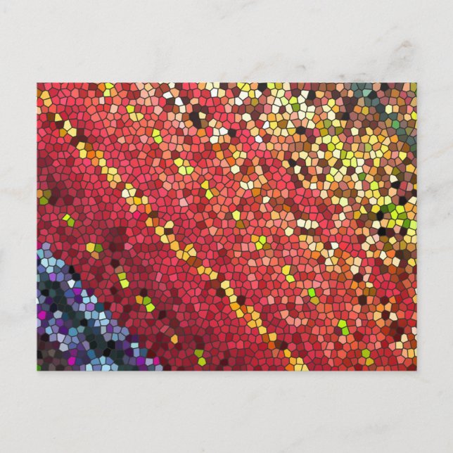 Pentagon Mosaic Vykort (Framsida)