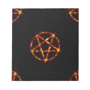pentagram anteckningsblock