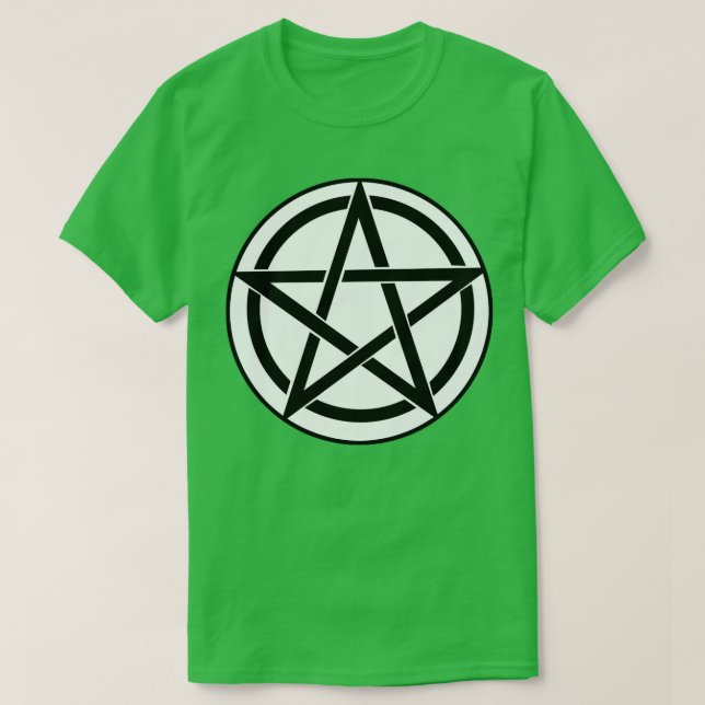 Pentagram Classic TShirt T Shirt (Design framsida)