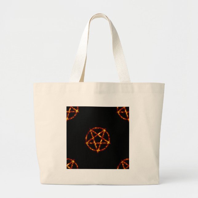 pentagram jumbo tygkasse (Framsidan)