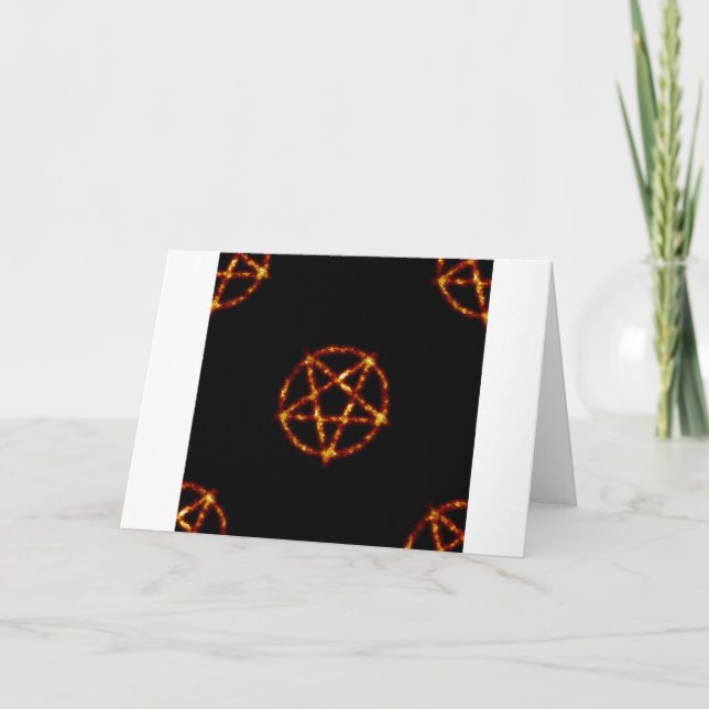 pentagram kort (Framsida)